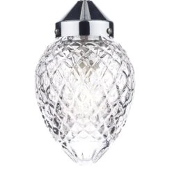 Agatha 1 Light Pendant Polished Chrome
