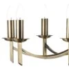 Ambassador 8 Light Dual Mount Pendant Antique Brass