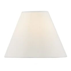 Blenheim Ivory Faux Silk Tapered Drum Shade 30cm
