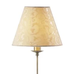 Blenheim Floor Lamp Antique Brass With Shade (Multipack)