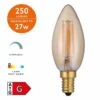 (Pack Of 5) LED Candle Light Bulb (Lamp) SES/E14 4W 250LM