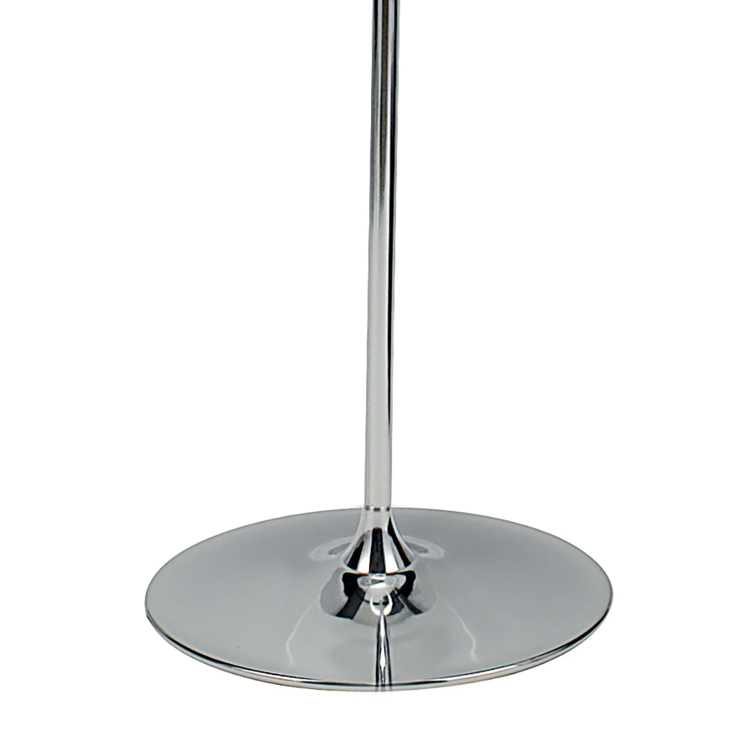 Delta Floor Lamp Polished Chrome With Shade - Image 2
