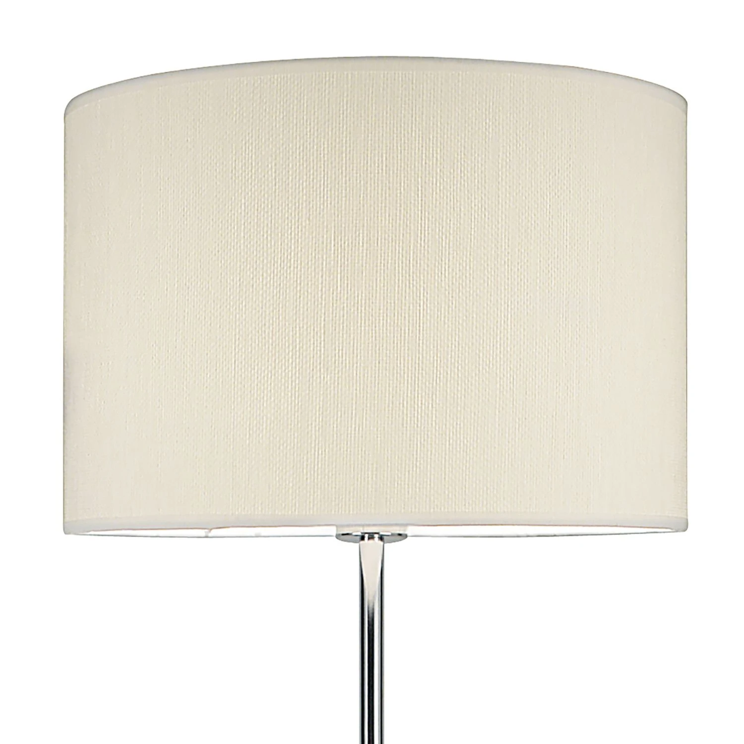 Delta Floor Lamp Polished Chrome With Shade