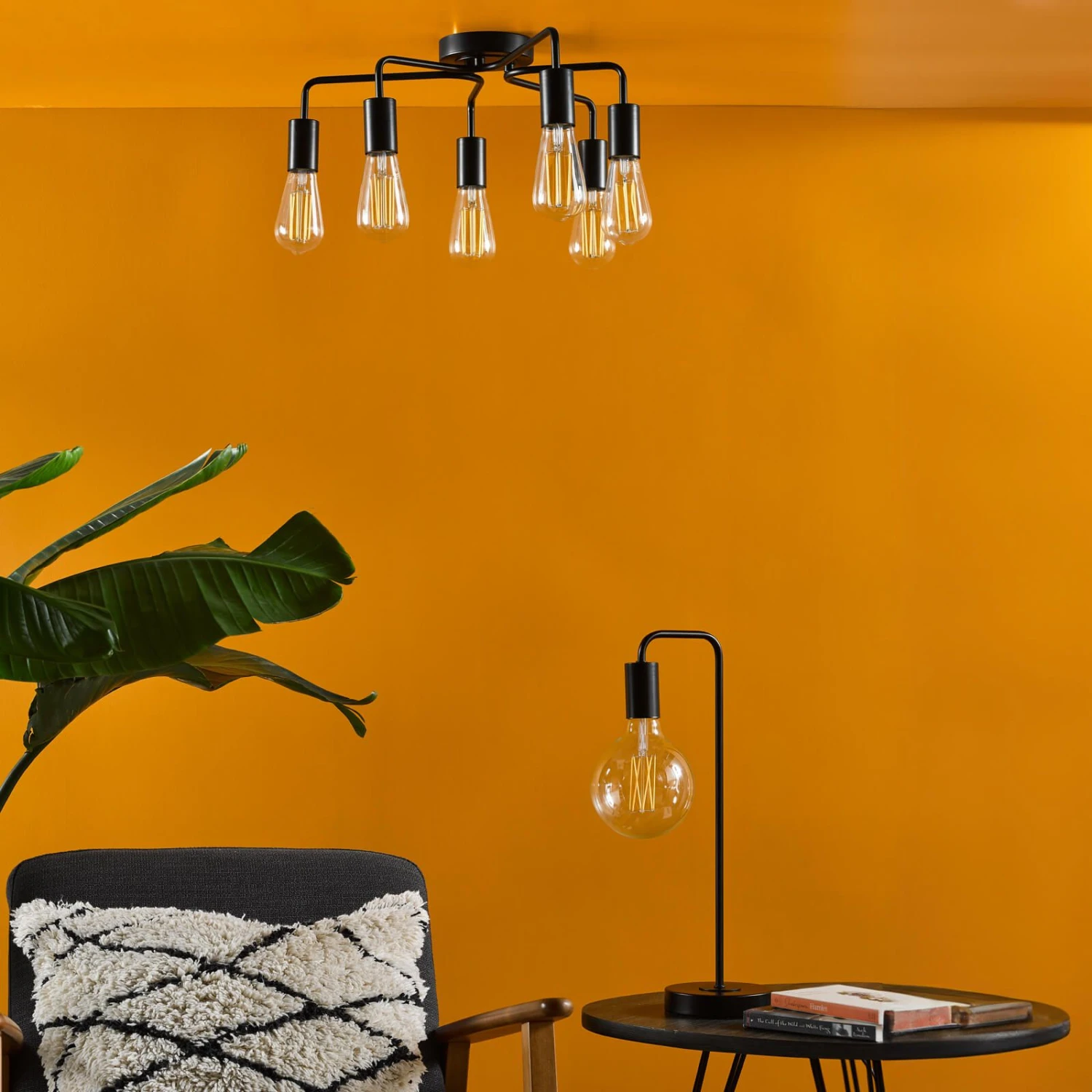 Dena Table Lamp Matt Black - Image 16