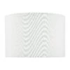 Dolce White Cotton Drum Shade 30cm