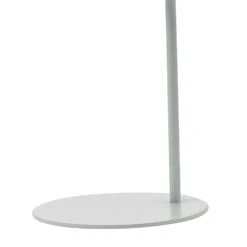 Effie Table Lamp Soft Matt Grey And White