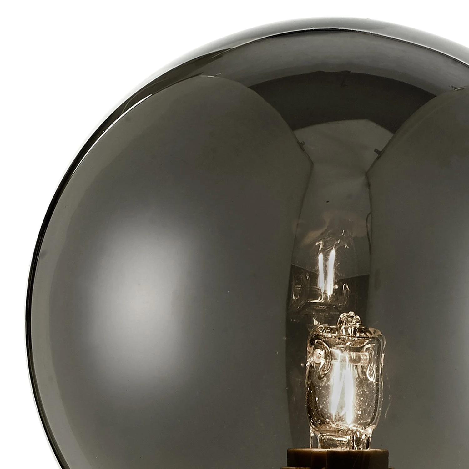 Feya Wall Light Matt Black Smoked Glass - Image 5