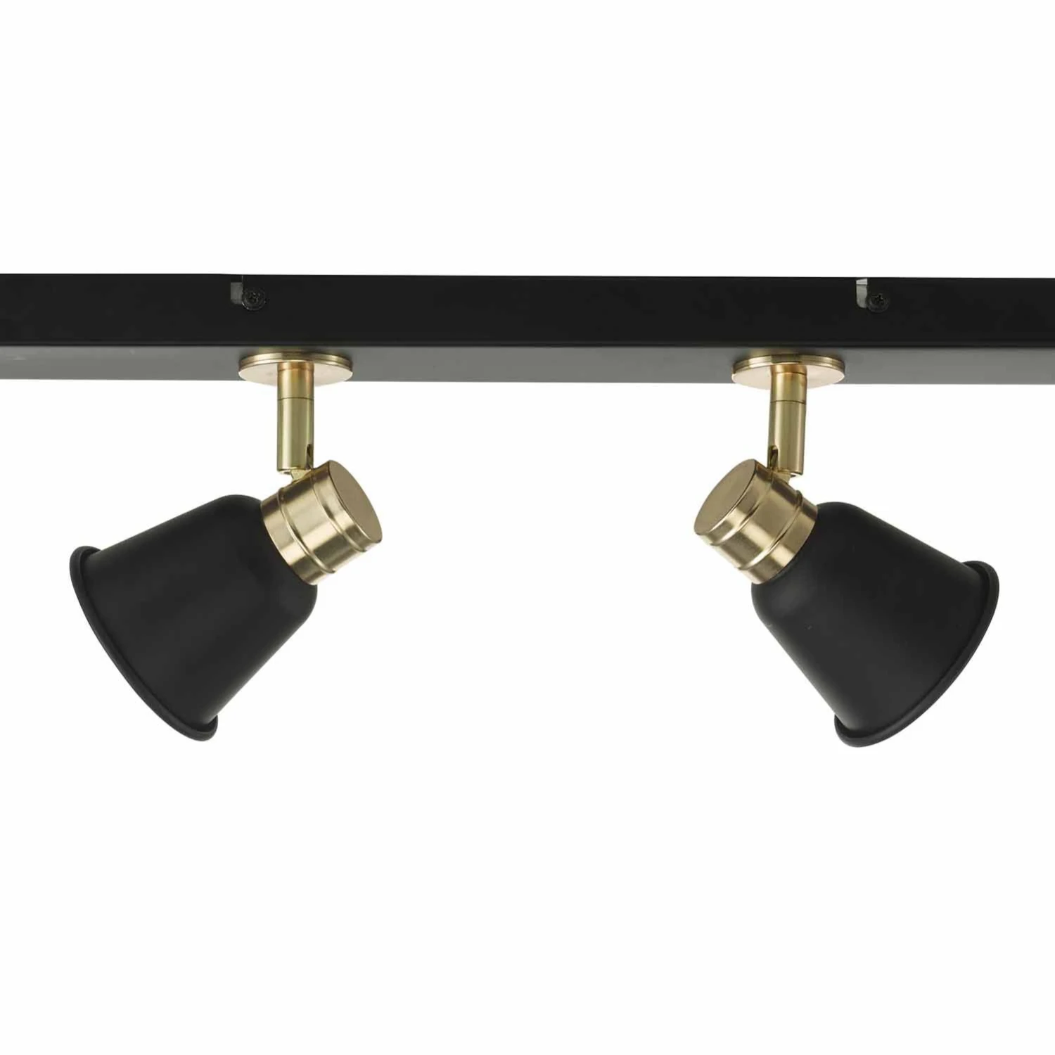 Fry 4 Light Bar Spotlight Black & Rose Gold