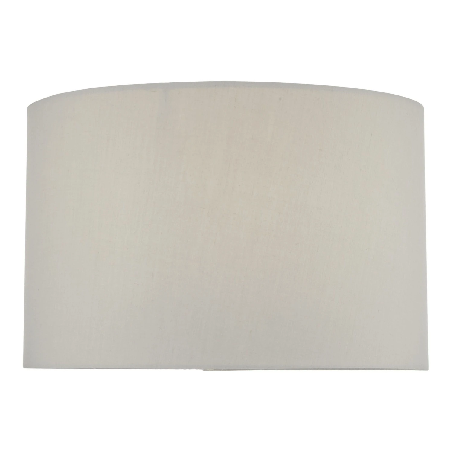 Funchal Grey Cotton Drum Shade 33cm