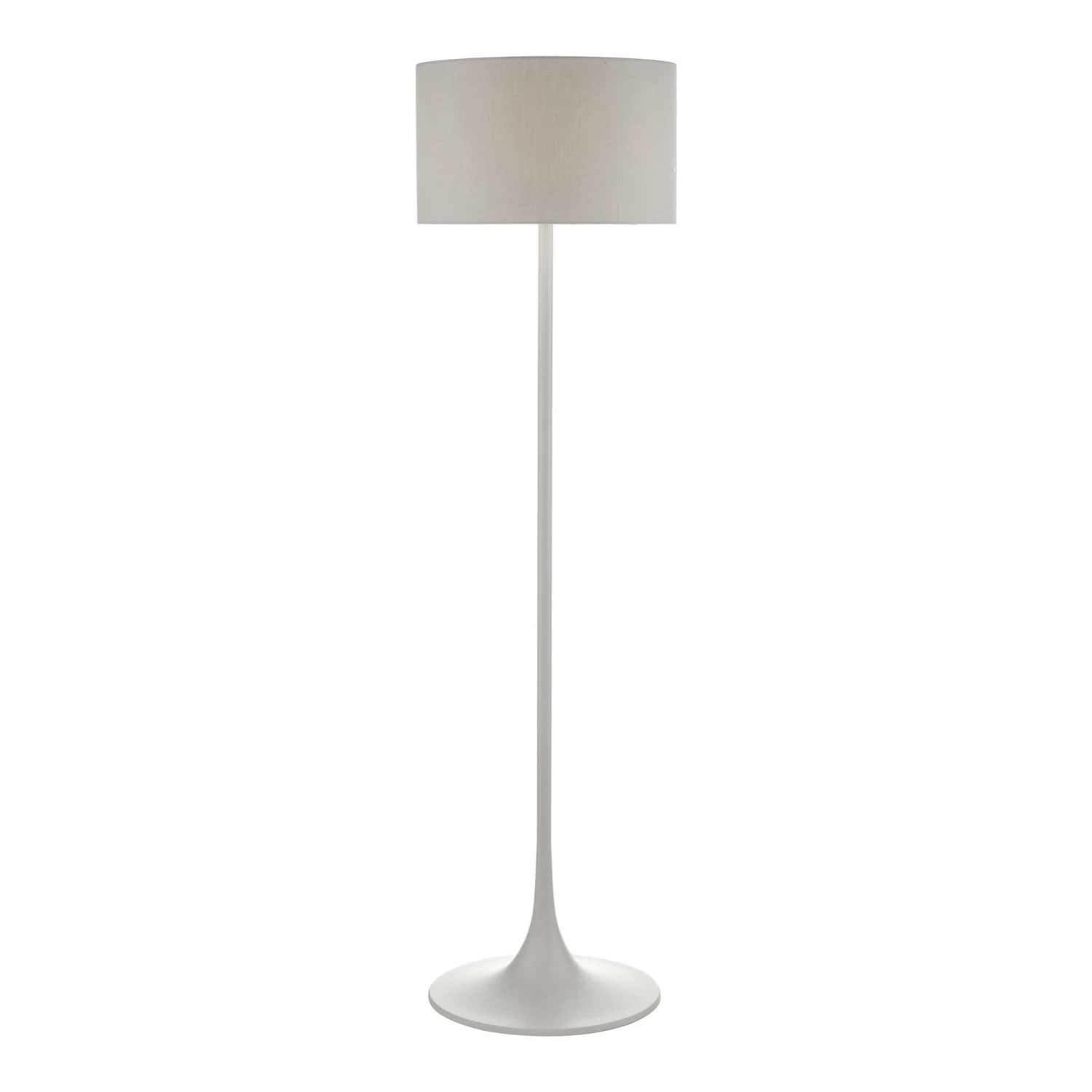 Funchal Floor Lamp Grey With Shade - Image 2