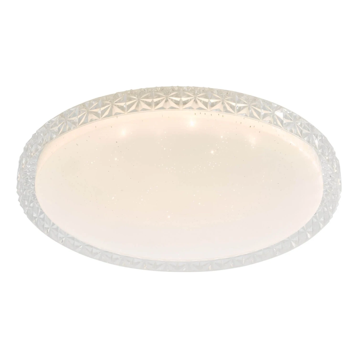 Iben Flush White Acrylic With Colour Changing LED