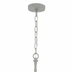 Joanna 3 Light Pendant Grey With Shades