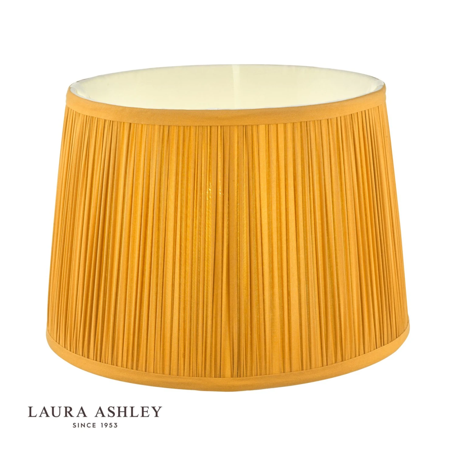 Laura Ashley Hemsley Silk Shade Yellow Ochre 40.5cm/16 Inch
