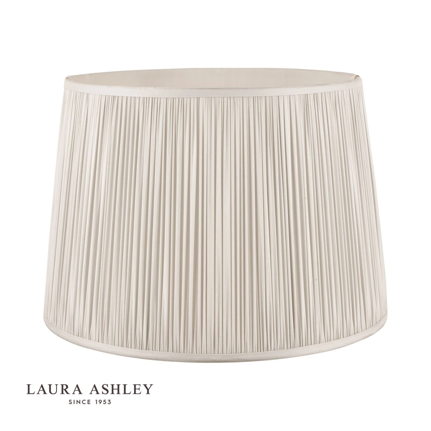 Laura Ashley Hemsley Silk Shade Silver 40.5cm/16 Inch