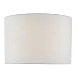 Mina Cream Cotton Drum Shade 30cm