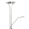 Montana Mother & Child Floor Lamp Satin Chrome