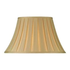 Nell Gold Faux Silk Empire Shade 37.5cm