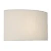 Oporto Cream Cotton Oval Shade 31cm