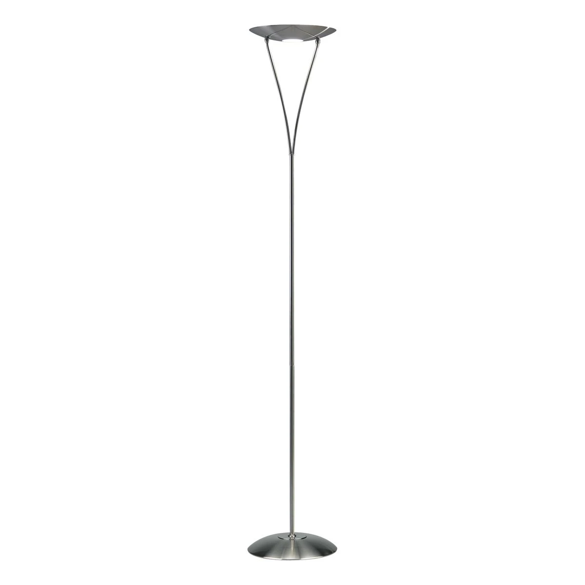 Opus Floor Lamp Satin Chrome - Image 3
