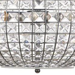 Plaza 3 Light Pendant Polished Chrome
