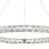 Roma Pendant Polished Chrome Crystal LED