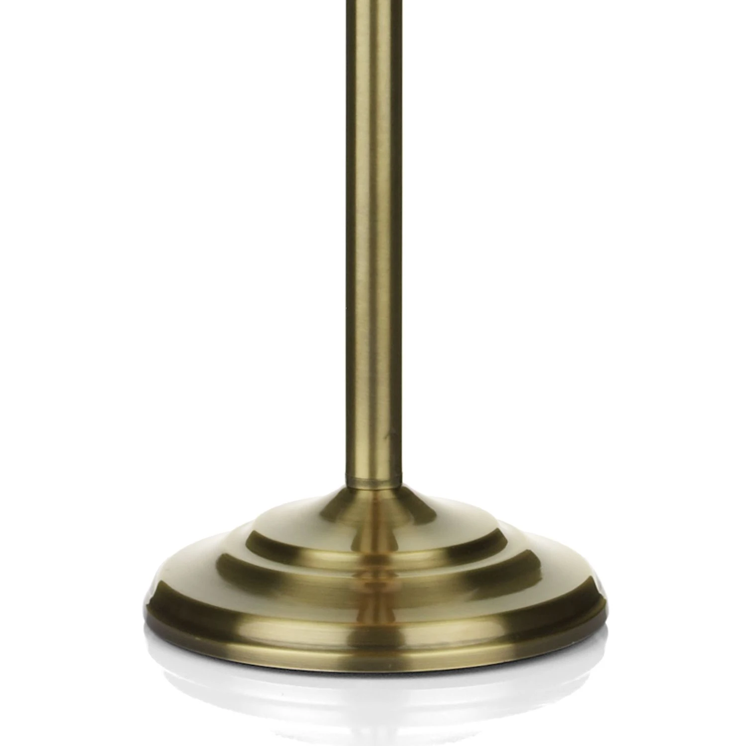 Siam Floor Lamp Antique Brass With Shade (Multipack) - Image 3