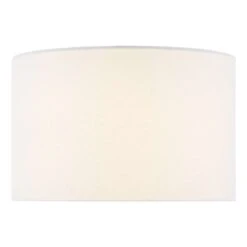 Sphere White Linen Drum Shade 35cm