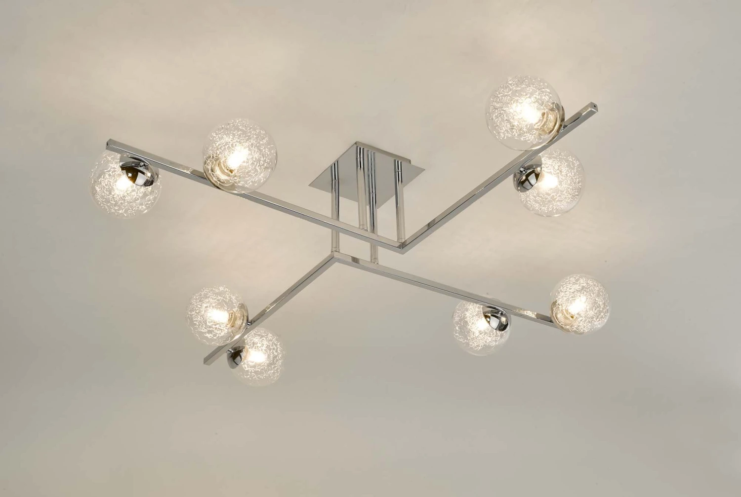 Taghrid 8 Light Semi Flush Polished Chrome - Image 4