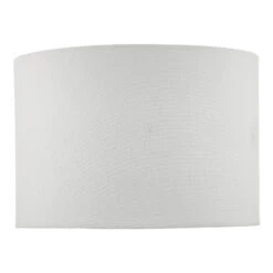 Zabe Ivory Linen Drum Shade 30cm