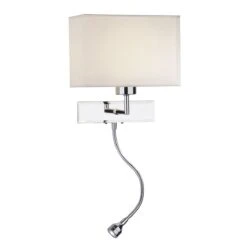 Amalfi Wall Light Polished Chrome LED Bracket Only