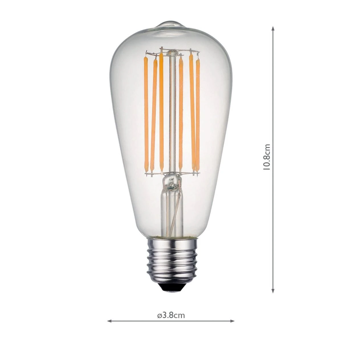 (Pack Of 5) LED Rustika Light Bulb (Lamp) ES/E27 7W 750LM - Image 4