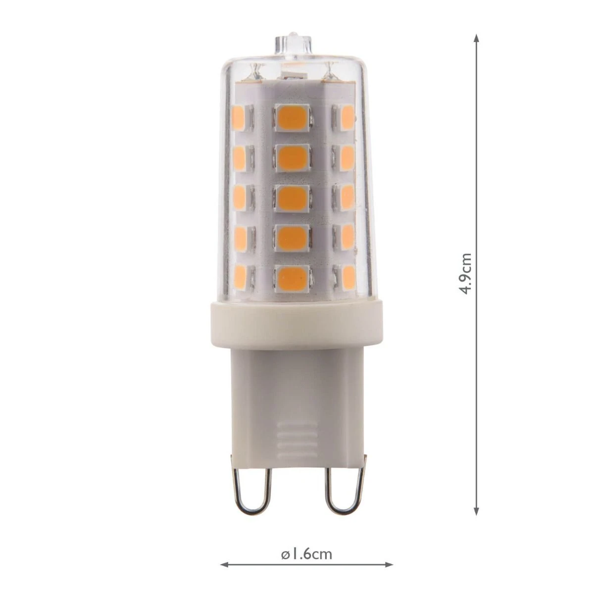(Pack Of 10) LED G9 Light Bulb (Lamp) 3.5W 320LM - Image 4