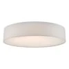 Cierro 6 Light Flush Ivory 80cm