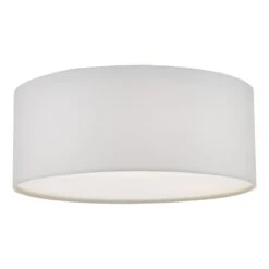 Cierro 3 Light Flush Ivory 40cm