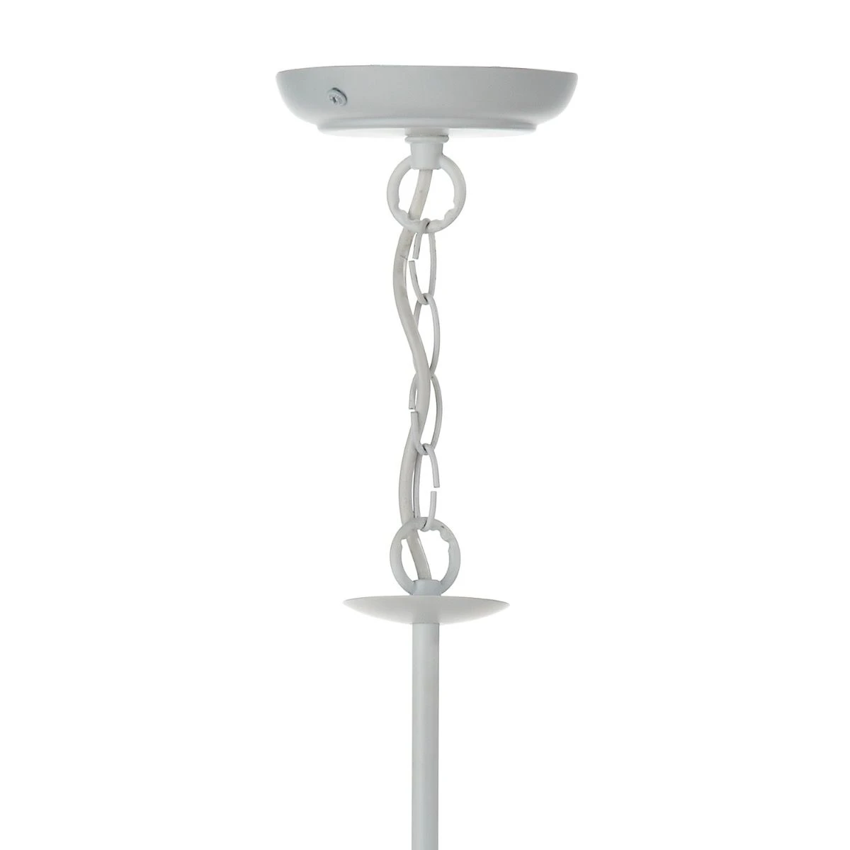 Irwin 8 Light Pendant Dual Mount White - Image 4