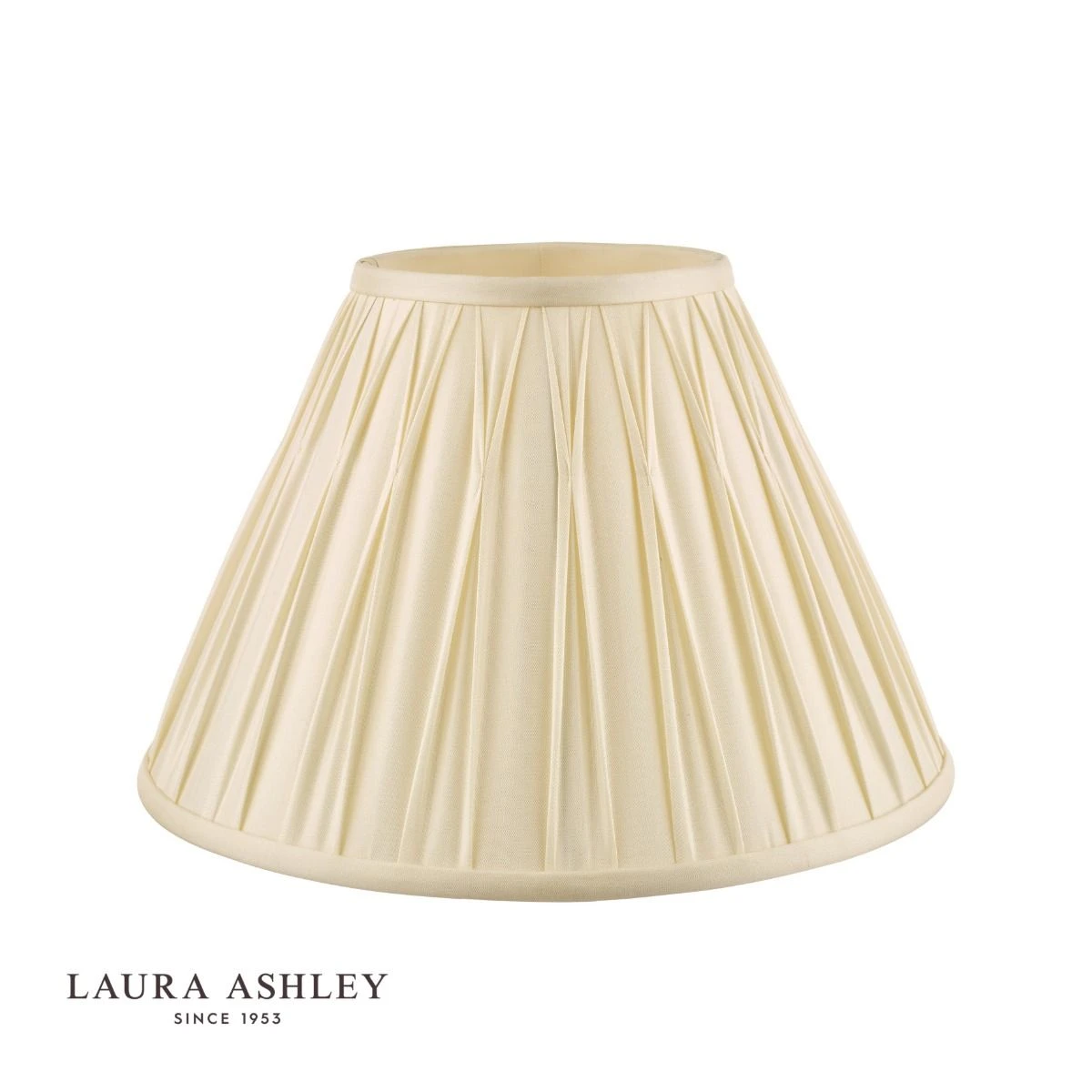Laura Ashley Fenn Silk Empire Drum Shade Ivory 30cm/12 Inch - Image 2