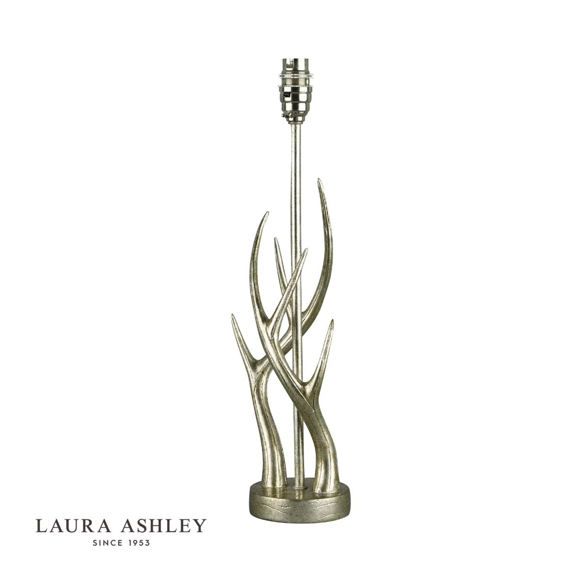 Laura Ashley Mulroy Antler Table Lamp Champagne Base Only - Image 3