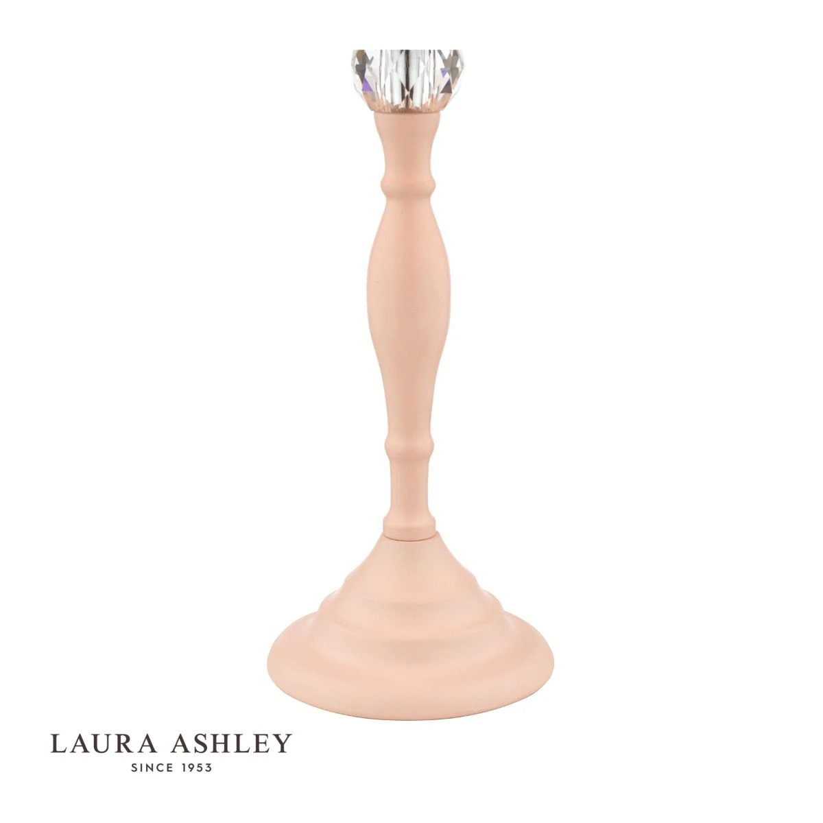Laura Ashley Ellis Table Lamp Pink With Blush Shade - Image 4