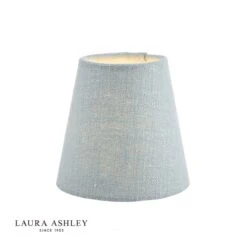 Laura Ashley Bacall Linen Empire Drum Shade Duck Egg Blue 12.5cm/5 Inch