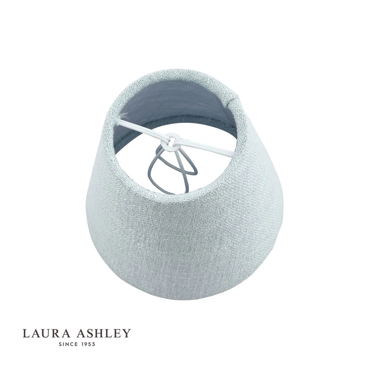 Laura Ashley Bacall Linen Empire Drum Shade Duck Egg Blue 12.5cm/5 Inch - Image 3