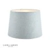 Laura Ashley Bacall Linen Empire Drum Shade Duck Egg Blue 20cm/8 Inch