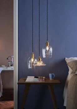 Accessory 1 Light Suspension In Brass