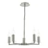 Tyler 5lt Pendant Satin Nickel Fitting Only