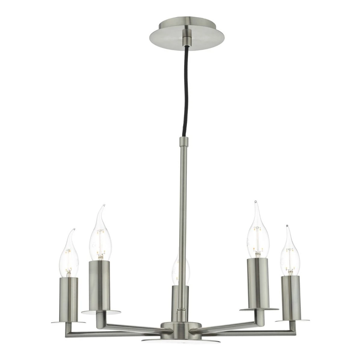 Tyler 5lt Pendant Satin Nickel Fitting Only