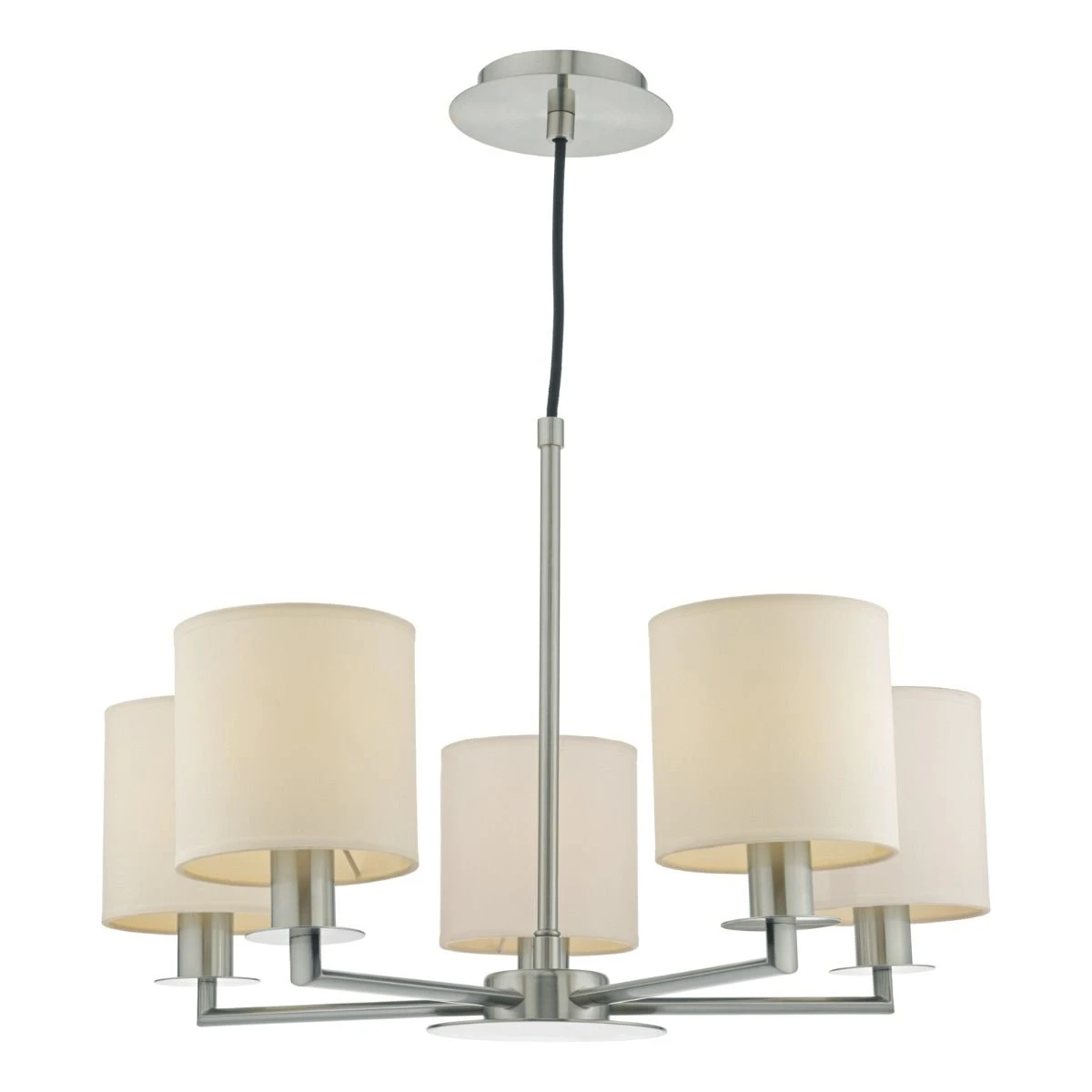 Tyler 5lt Pendant Satin Nickel Fitting Only - Image 2
